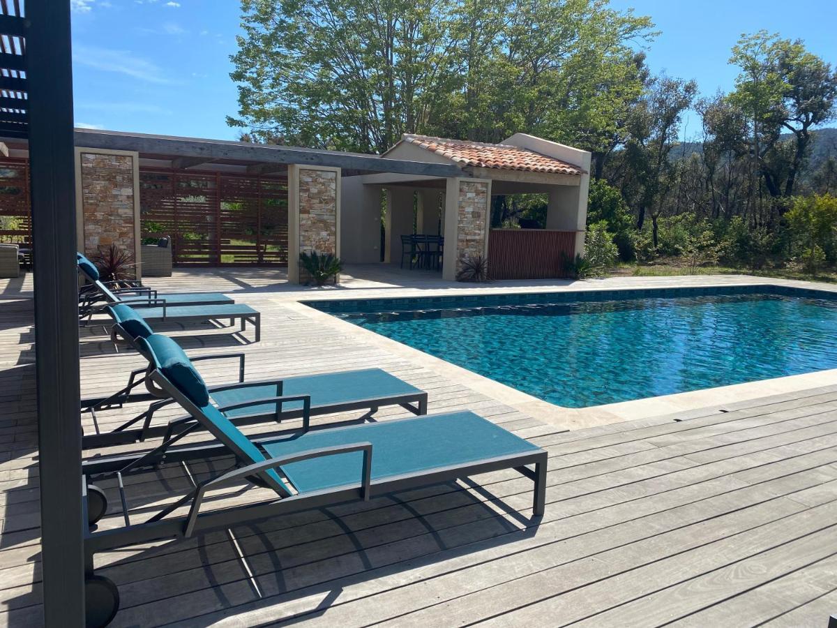 Magnifique Villa Avec Piscine Au Coeur Des Vignes Cogolin Eksteriør bilde