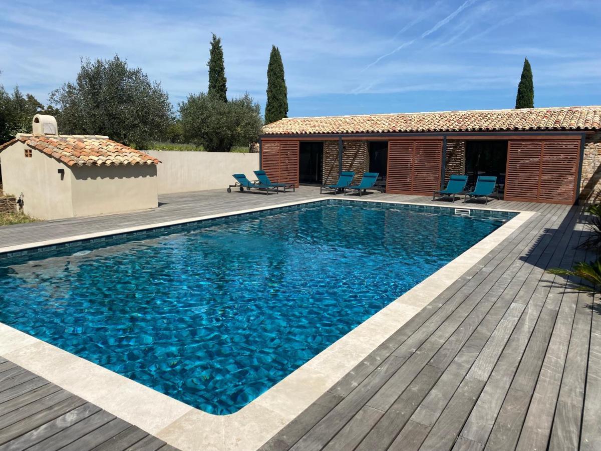 Magnifique Villa Avec Piscine Au Coeur Des Vignes Cogolin Eksteriør bilde