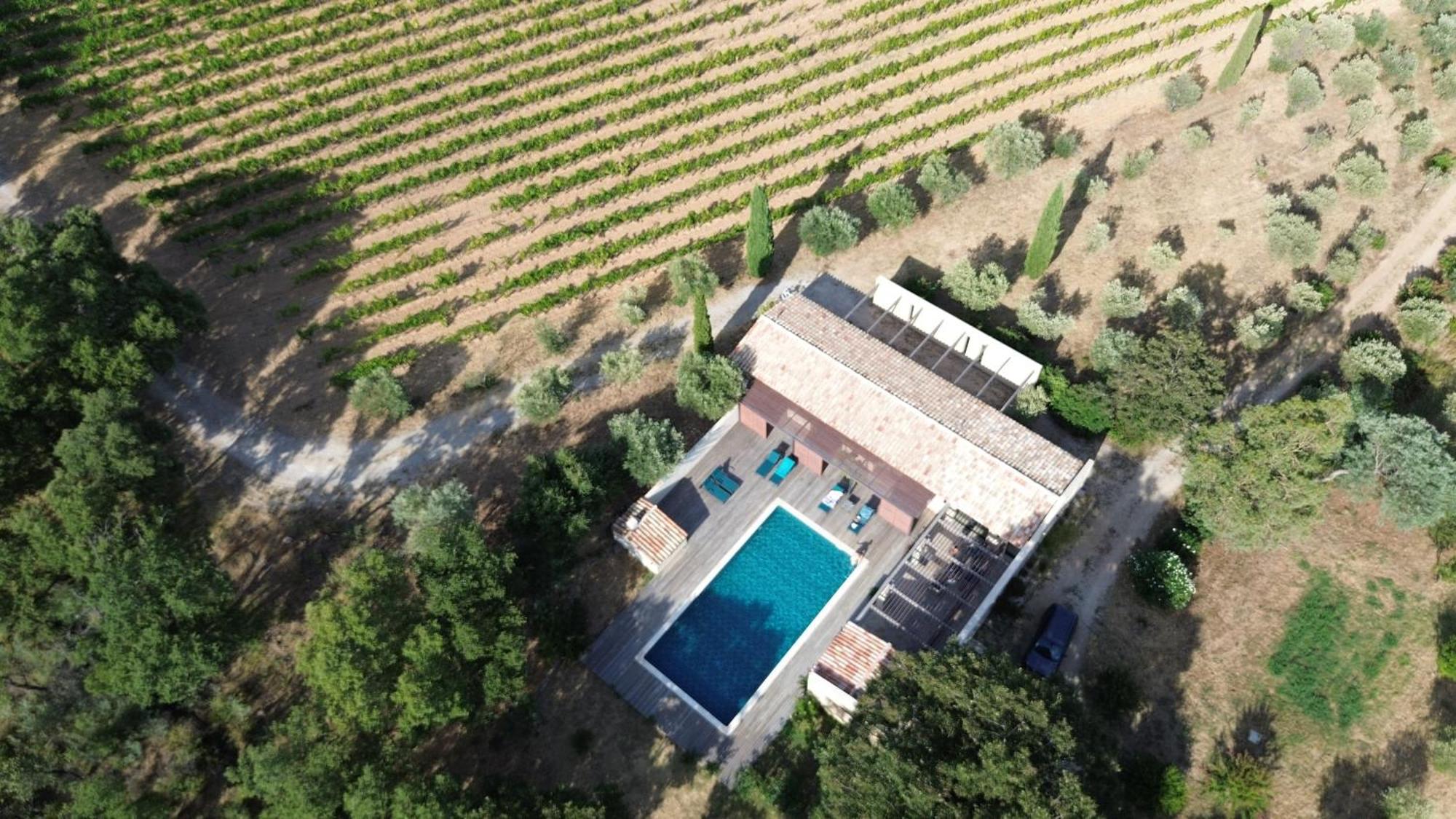 Magnifique Villa Avec Piscine Au Coeur Des Vignes Cogolin Eksteriør bilde
