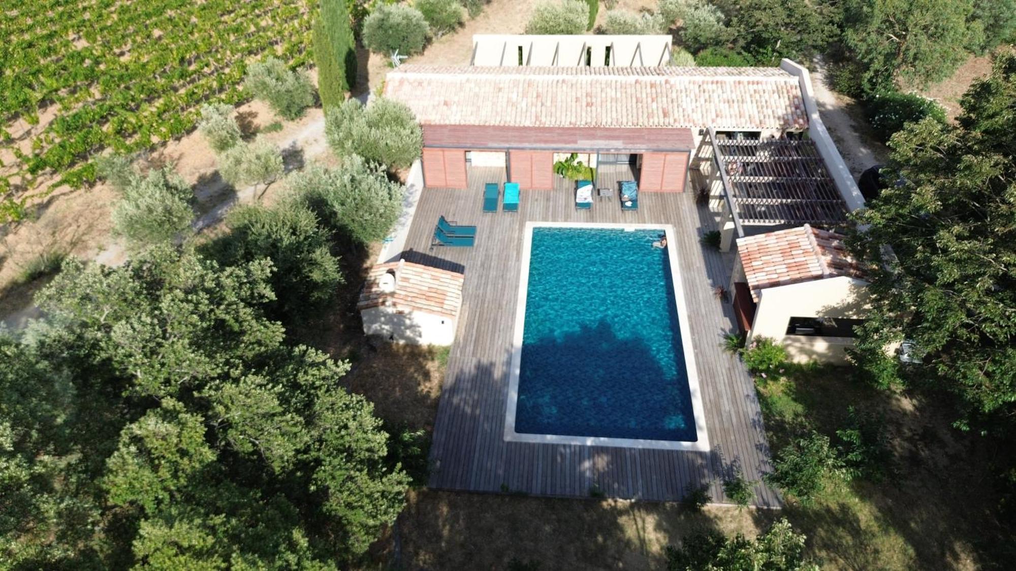 Magnifique Villa Avec Piscine Au Coeur Des Vignes Cogolin Eksteriør bilde